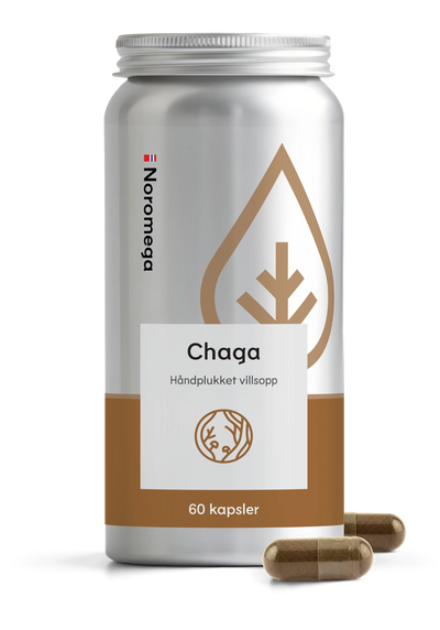 Noromega Chaga, boks med to kapsler