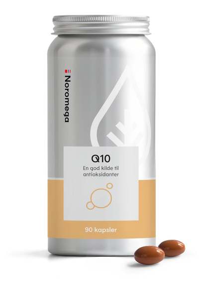 Noromega Q10, boks med to kapsler